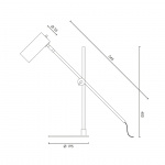 Lektor Desk Bordslampa Steel Lektor Desk Bordslampa Steel
