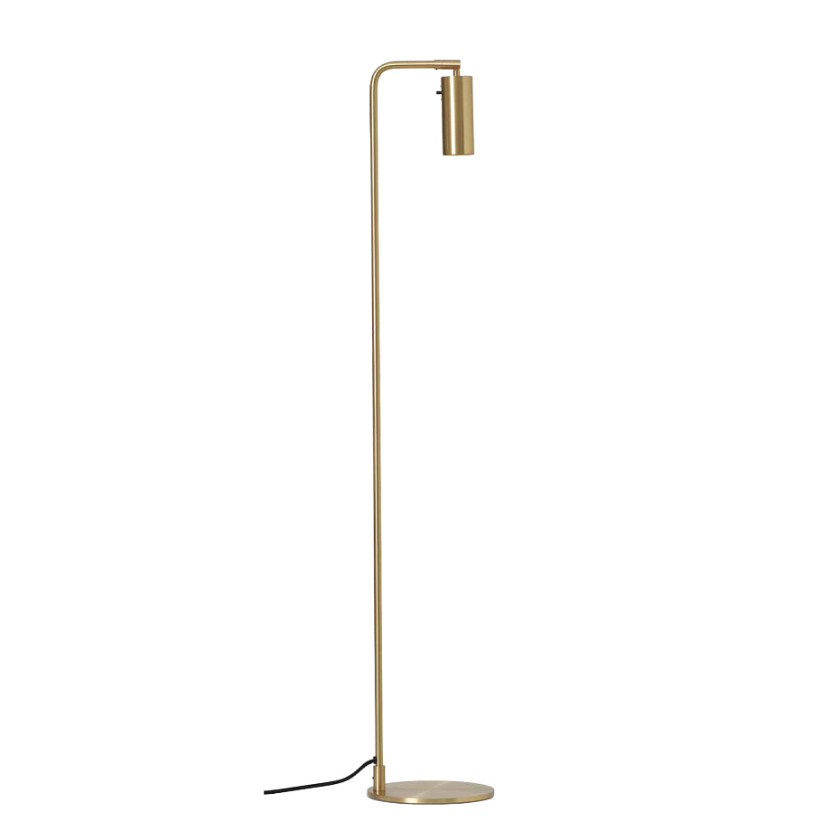 Lektor Golvlampa Brass