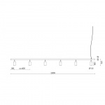 Long John 6 Pendel Black/Brass/Brown Leather Long John 6 Pendel Black/Brass/Brown Leather