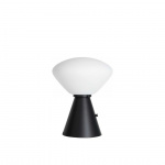 Ottilia Bordslampa Black/Opal Glass Ottilia Bordslampa Black/Opal Glass