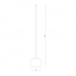 Soho Pendel White Soho Pendel White