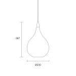 Opus 2 Pendel Brass/Opal Glass Opus 2 Pendel Brass/Opal Glass