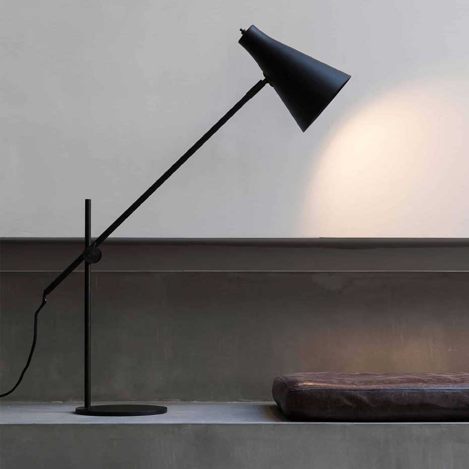 Hunter Desk Bordslampa Grey Blue