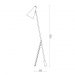 Hunter Golvlampa Silk Grey Hunter Golvlampa Silk Grey