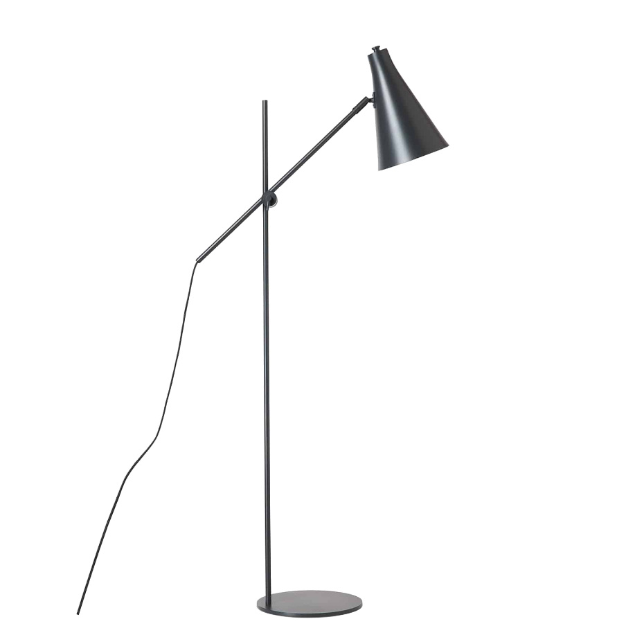 Hunter Grand Golvlampa Black Grey