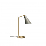 Miller Bordslampa Silk Grey/Brass Miller Bordslampa Silk Grey/Brass