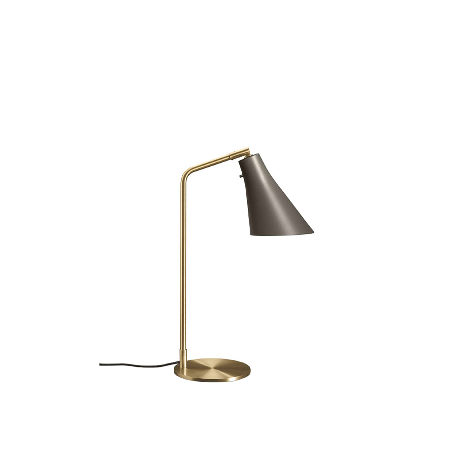 Miller Bordslampa Umbra Grey/Brass