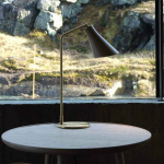Miller Bordslampa Light Sand/Brass Miller Bordslampa Light Sand/Brass