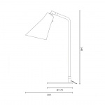 Miller Bordslampa Black Miller Bordslampa Black