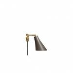 Miller Vägglampa Umbra Grey/Brass Miller Vägglampa Umbra Grey/Brass
