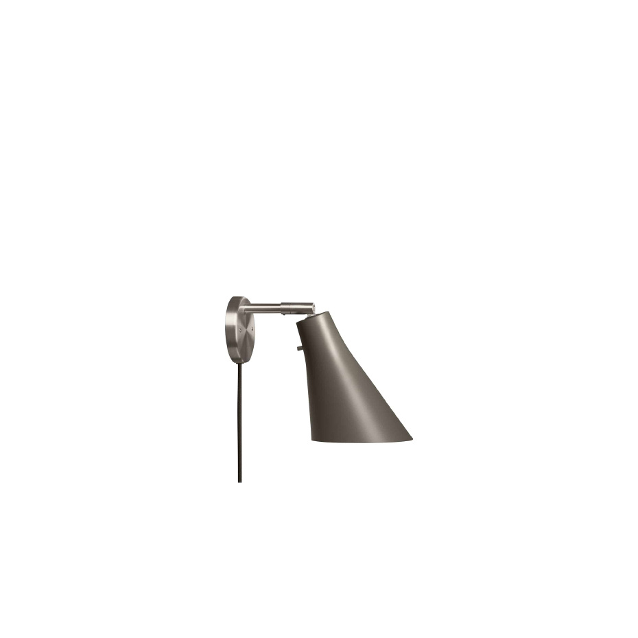 Miller Vägglampa Umbra Grey/Steel