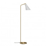 Miller Golvlampa Silk Grey/Brass Miller Golvlampa Silk Grey/Brass