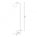 Miller Golvlampa Black Miller Golvlampa Black