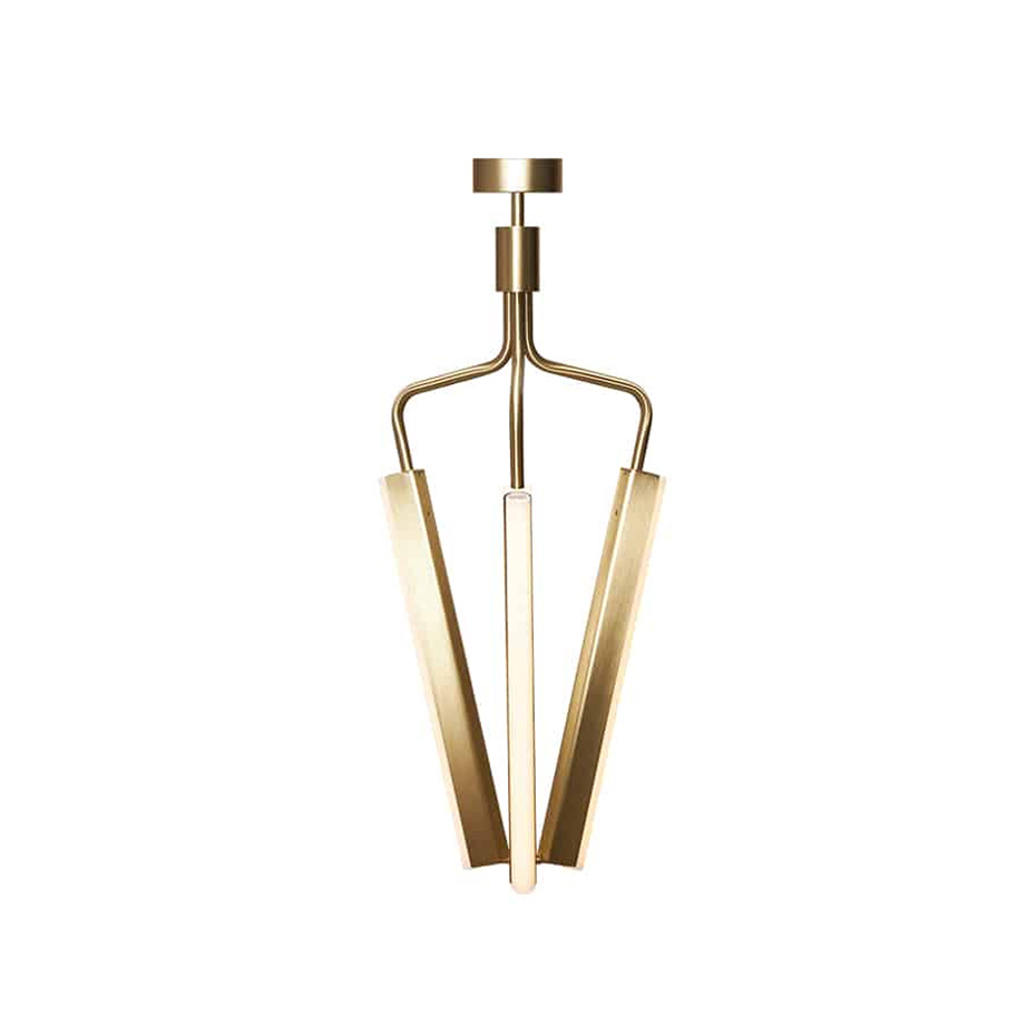 Angel 3 500 Chandelier H885 Brass