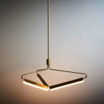 Angel 3 500 Wide Chandelier H1085-1660 Brass Angel 3 500 Wide Chandelier H1085-1660 Brass