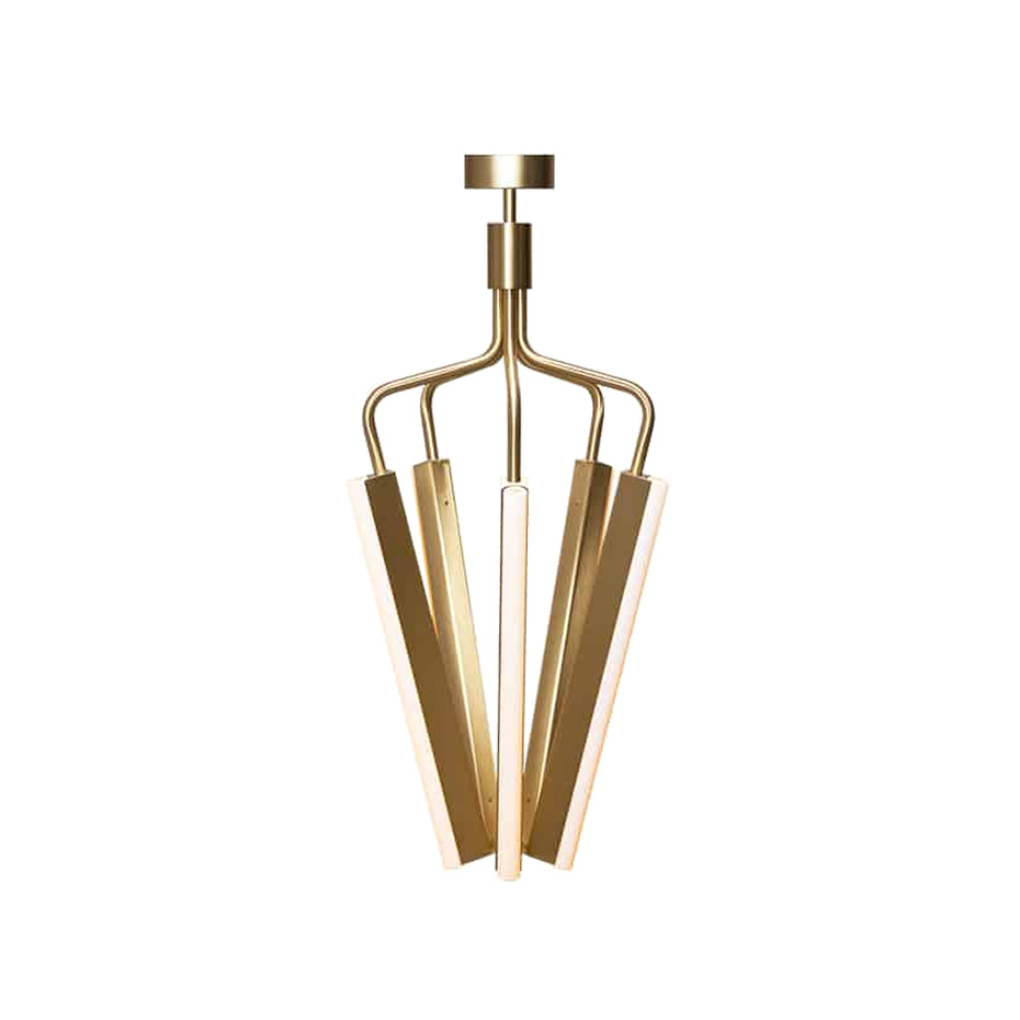Angel 5 500 Chandelier H885 Brass