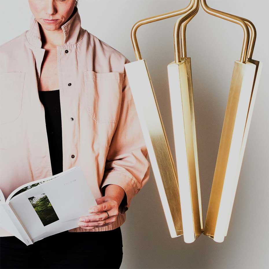 Angel 5 500 Chandelier H885 Brass