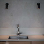 Joey Spot Tak/Vägg Cup Small H190 White/Brass Joey Spot Tak/Vägg Cup Small H190 White/Brass