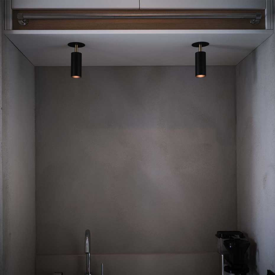 Joey Spot Tak/Vägg Plate Small H165 Bronze