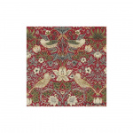 Sixten 17 Lampskärm Strawberry Thief Röd Klofäste Sixten 17 Lampskärm Strawberry Thief Röd Klofäste