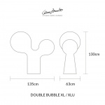 Double Bubble Golvlampa XL Outdoor Double Bubble Golvlampa XL Outdoor