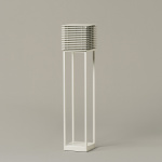 Shiro 17 Alta Outdoor Golvlampa Matt White Grey Shiro 17 Alta Outdoor Golvlampa Matt White Grey