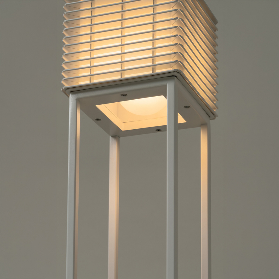 Shiro 17 Alta Outdoor Golvlampa Matt White Grey