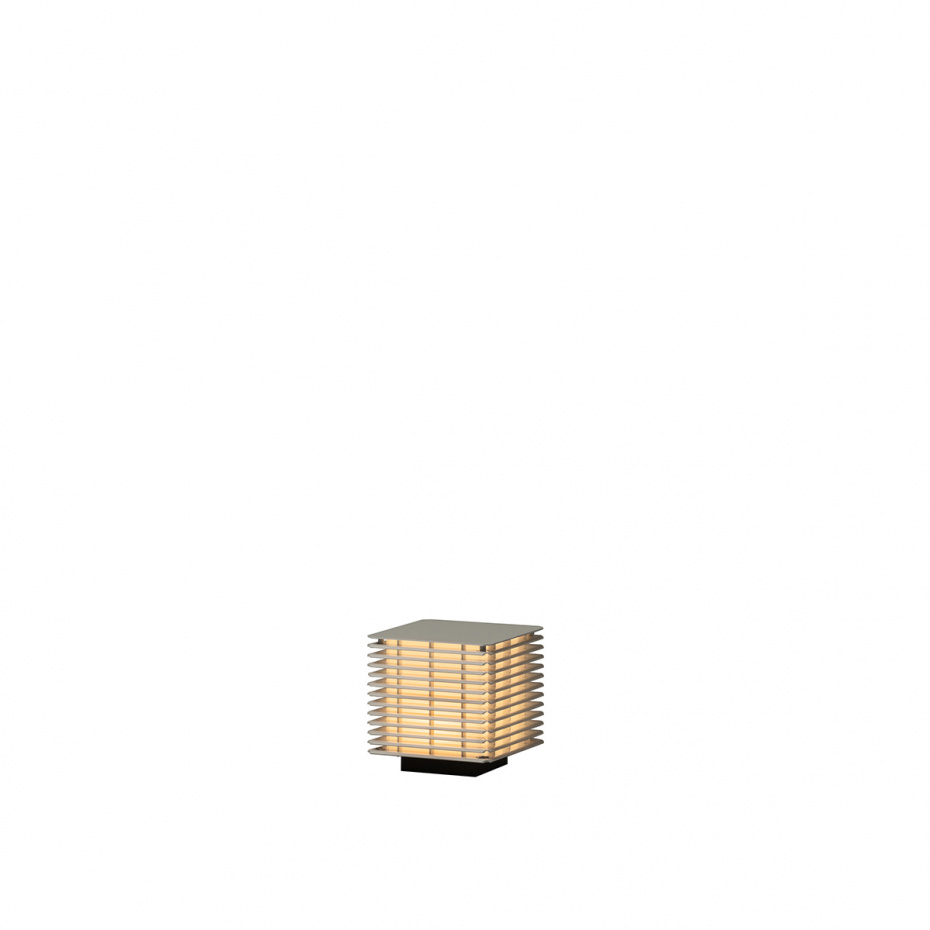 Shiro 17 Batería Bordslampa Matt White Grey