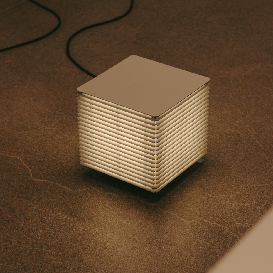 Shiro 17 Interior Bordslampa Matt White Grey