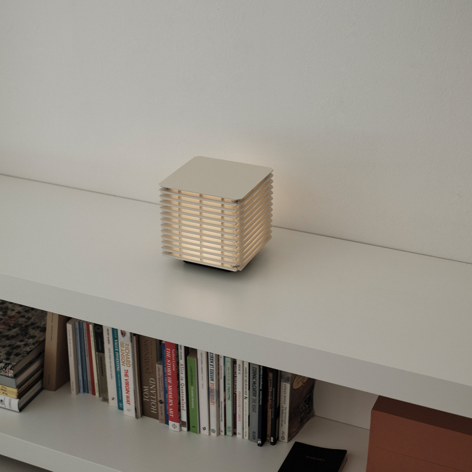 Shiro 17 Interior Bordslampa Matt White Grey