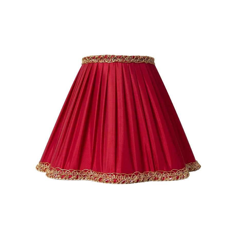 SK362 Kurtan Lampskärm Liten Kläm Röd