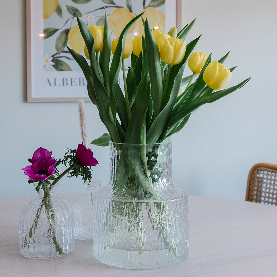 Kolonn Vas Mellan Klarglas