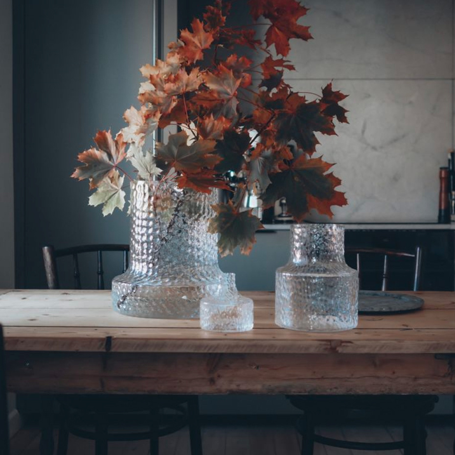 Kolonn Vas Stor Klarglas