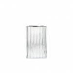 Flocka Vas Stor Klarglas Skrufs Glasbruk Flocka Vas Stor Klarglas