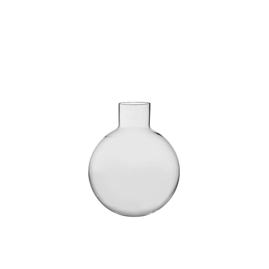 Skrufs Glasbruk Pallo Vas Liten Klarglas