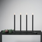 Advent RE Ljusstake 4 LED Grå Advent RE Ljusstake 4 LED Grå