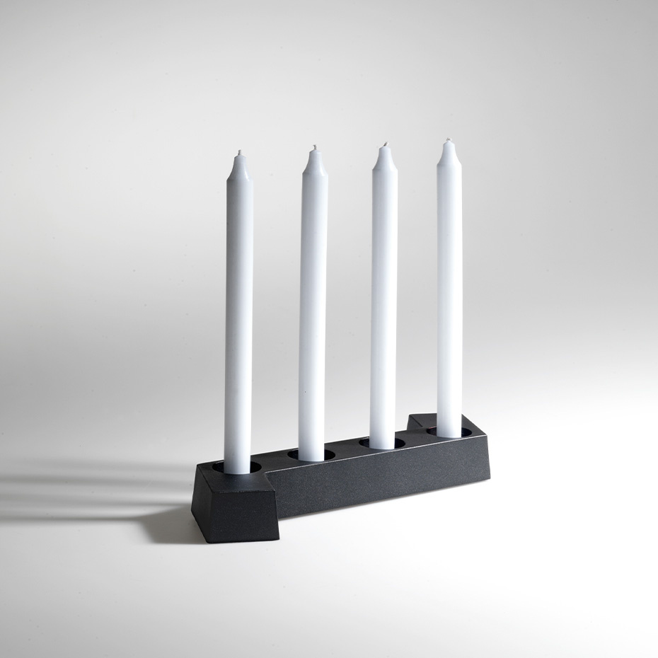 Advent Ljushållare Röd