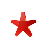 Advent Stjärna 60cm Röd/Grå Sladd SMD Design Advent Stjärna 60cm Röd/Grå Sladd