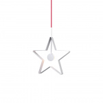 Spica Stjärna 40cm Vit/Röd Sladd SMD Design Spica Stjärna 40cm Vit/Röd Sladd