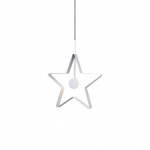 Spica Stjärna 40cm Vit/Ljusgrå Sladd SMD Design Spica Stjärna 40cm Vit/Ljusgrå Sladd