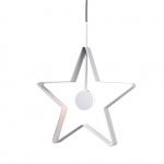 Spica Stjärna 40cm Vit/Ljusgrå Sladd Spica Stjärna 40cm Vit/Ljusgrå Sladd