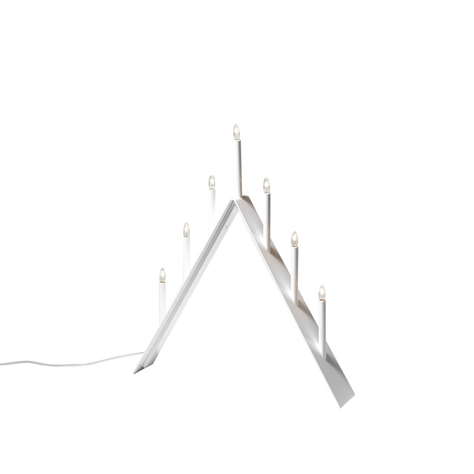 SMD Design Spica Ljusstake 7 LED Vit