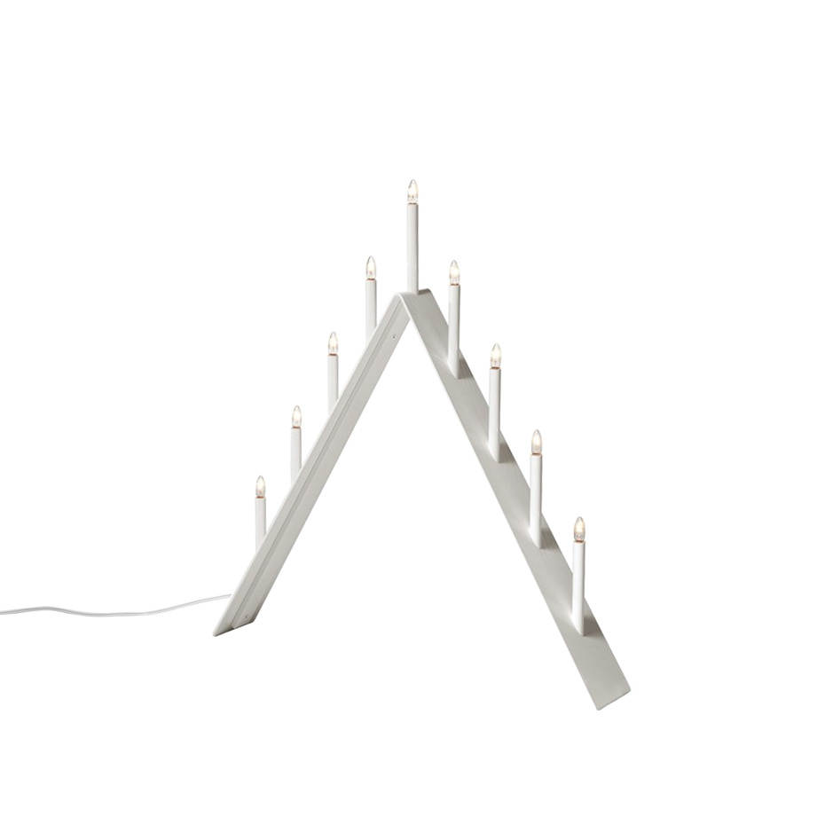 SMD Design Spica Ljusstake 9 LED Vit