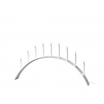 Spica Bow Ljusstake 9 LED Vit SMD Design Spica Bow Ljusstake 9 LED Vit