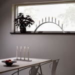 Spica Bow Ljusstake 9 LED Vit Spica Bow Ljusstake 9 LED Vit