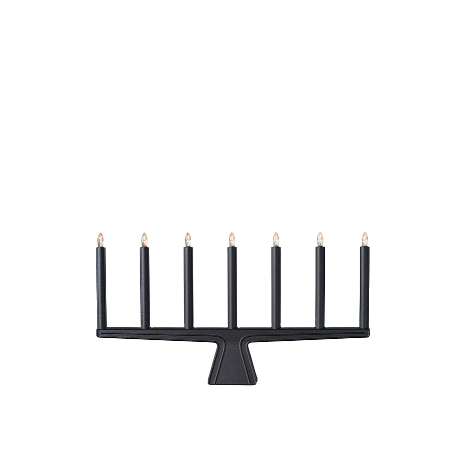 SMD Design Stella Ljusstake 7 LED Svart