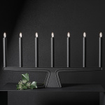 Stella Ljusstake 7 LED Svart Stella Ljusstake 7 LED Svart