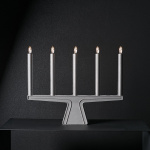 Stella Ljusstake 5 LED Aluminium Stella Ljusstake 5 LED Aluminium