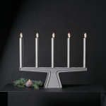 Stella Ljusstake 5 LED Aluminium Stella Ljusstake 5 LED Aluminium