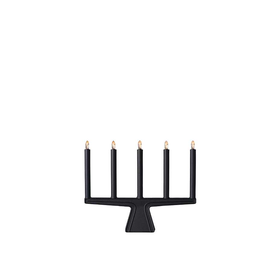 SMD Design Stella Ljusstake 5 LED Svart